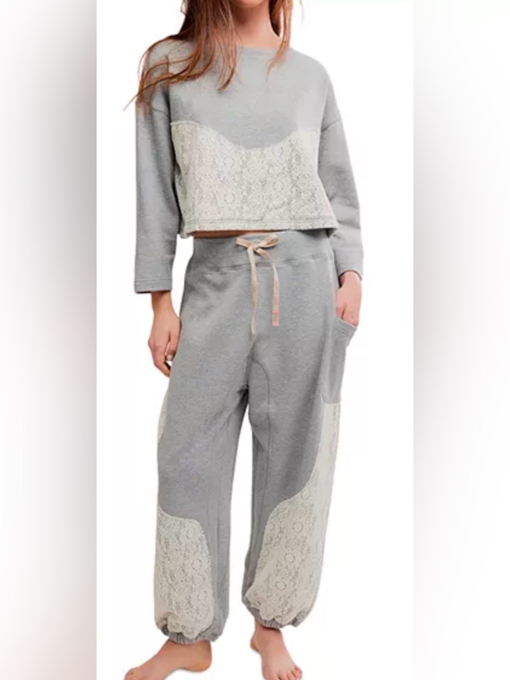 Free People Sunday Best Lounge Set